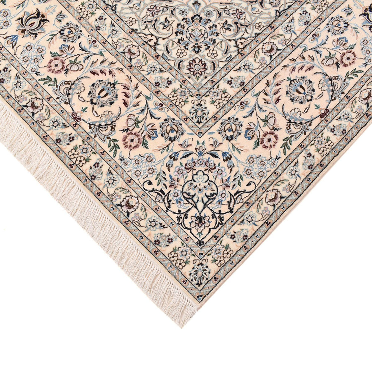 Perzisch tapijt - Nain - Premium - 317 x 212 cm - donkerblauw