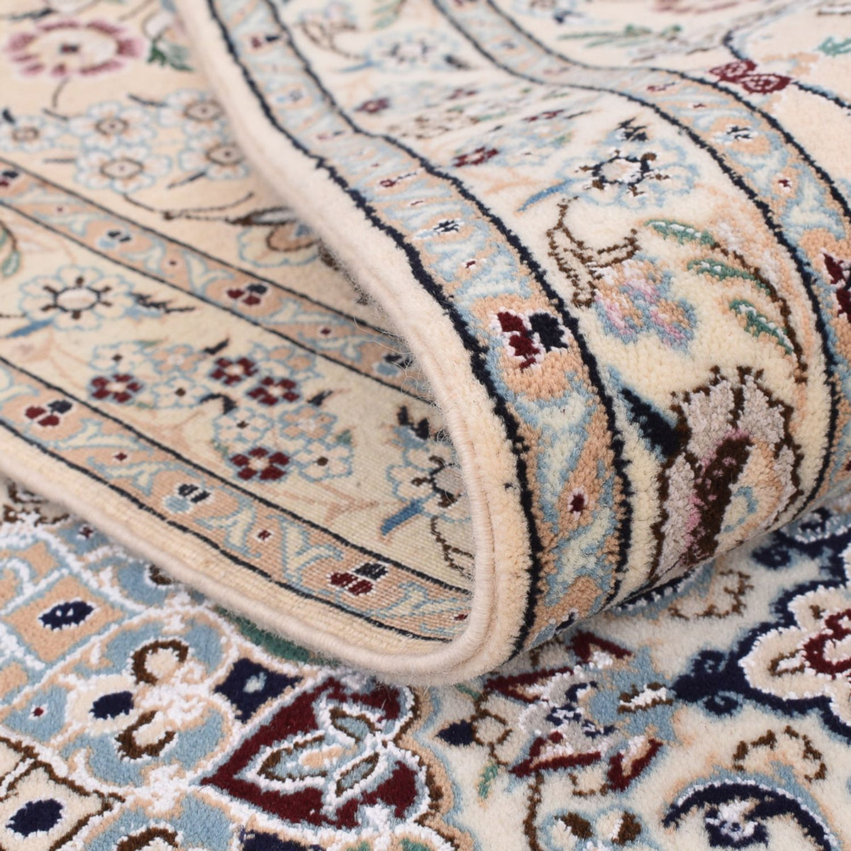 Perzisch tapijt - Nain - Premium - 317 x 212 cm - donkerblauw