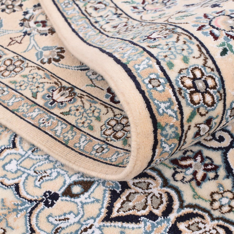 Perzisch tapijt - Nain - Koninklijk - 305 x 200 cm - wit  crème