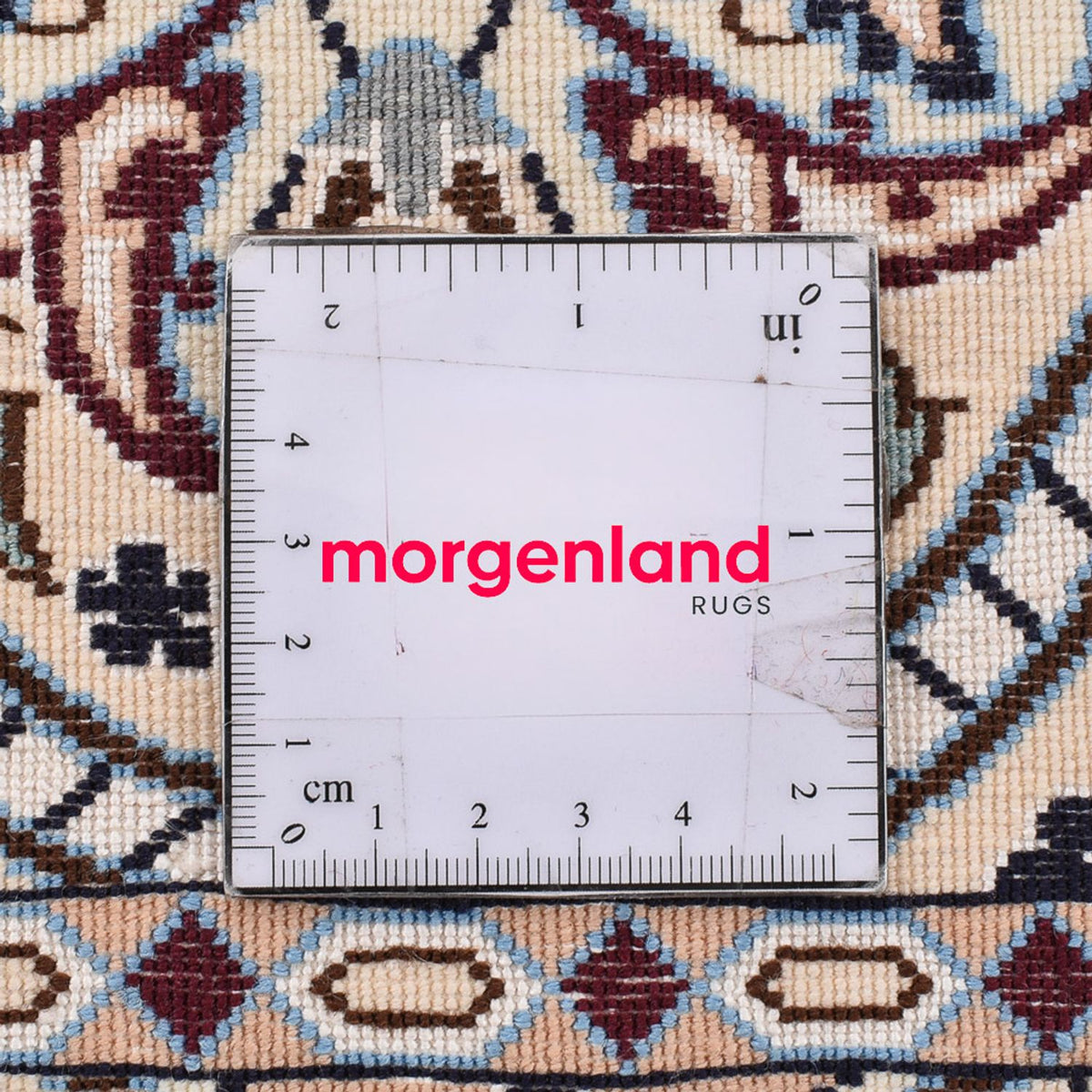 Perzisch tapijt - Nain - Premium - 314 x 253 cm - lichtblauw