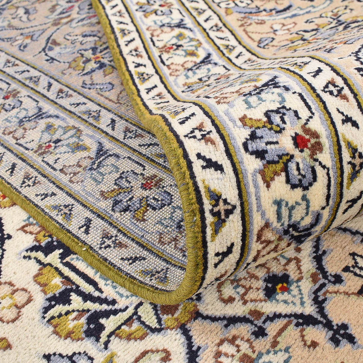 Perzisch tapijt - Keshan - 397 x 295 cm - zand