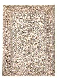 Perzisch tapijt - Keshan - 382 x 275 cm - licht beige