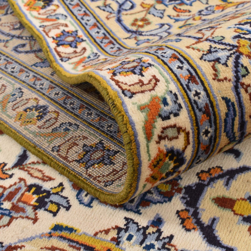 Perzisch tapijt - Keshan - 355 x 256 cm - licht beige