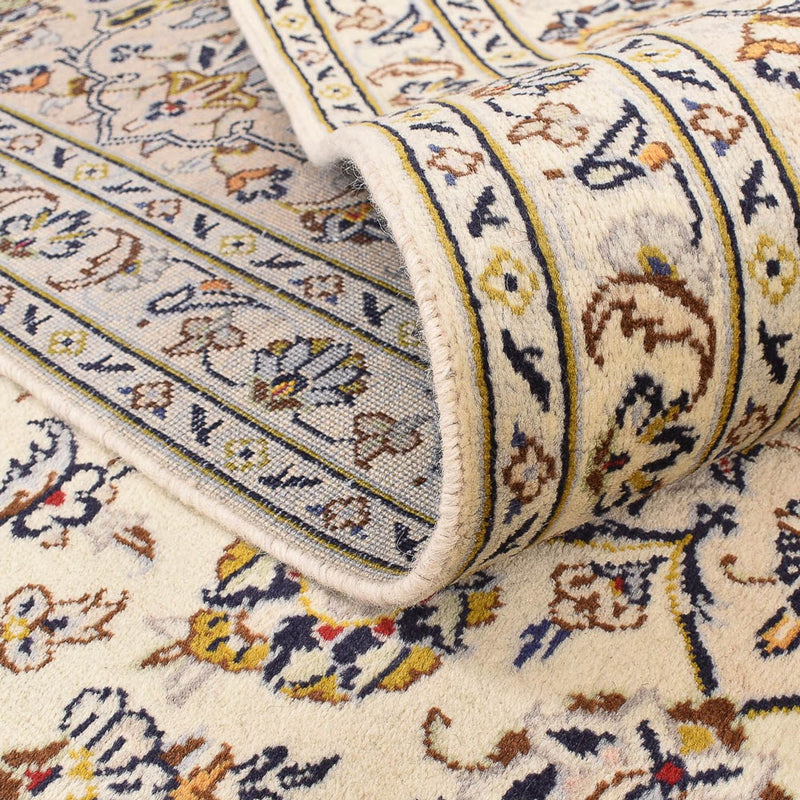 Perzisch tapijt - Keshan - 355 x 245 cm - licht beige