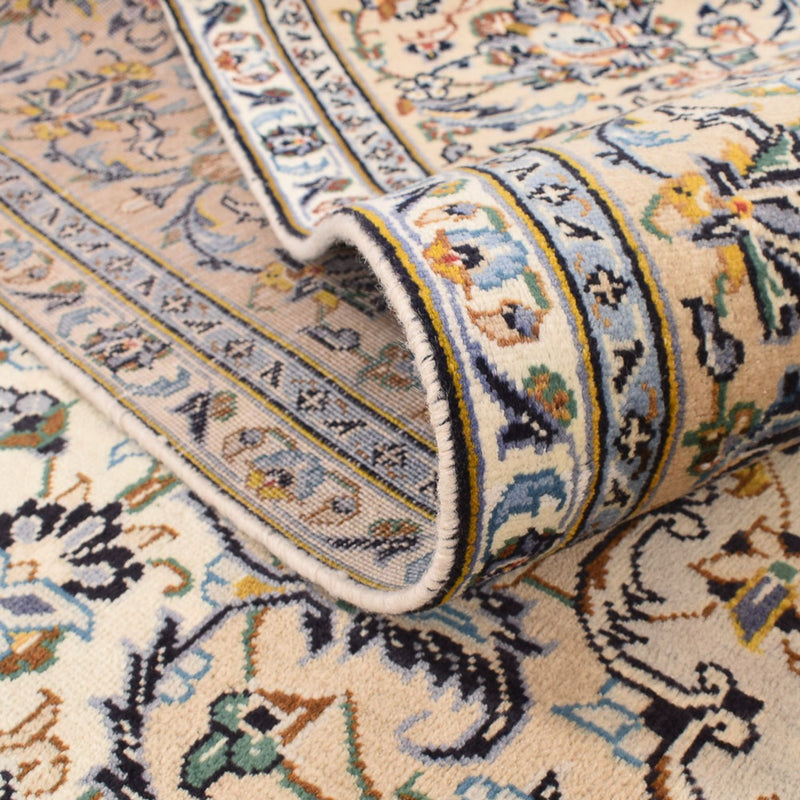 Perzisch tapijt - Keshan - 343 x 238 cm - licht beige