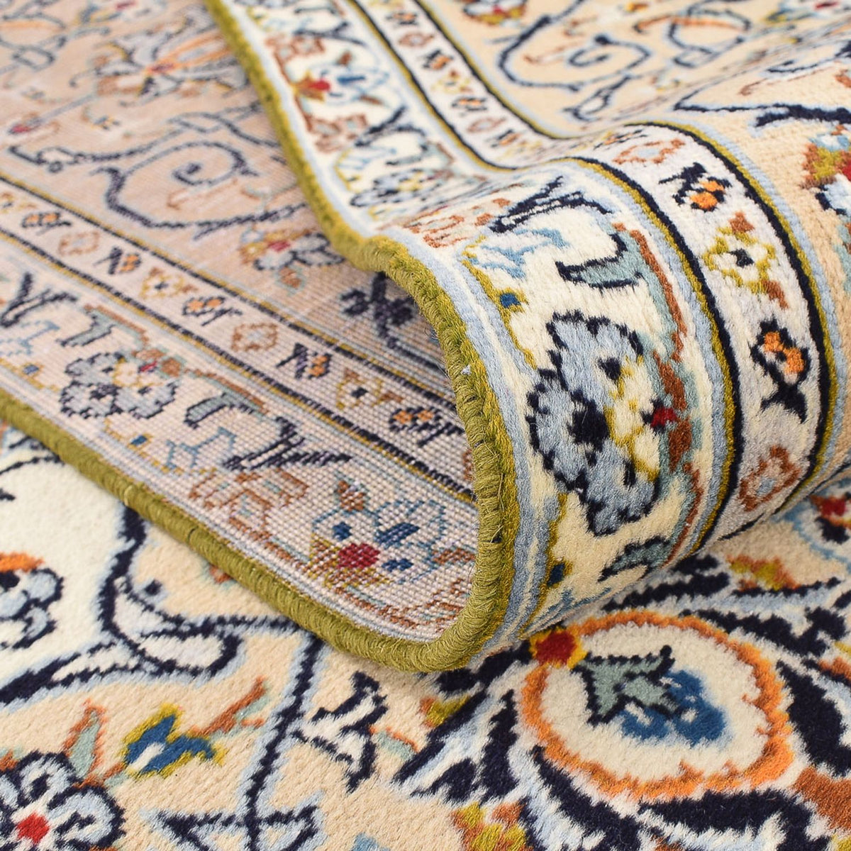 Perzisch tapijt - Keshan - 405 x 290 cm - zand