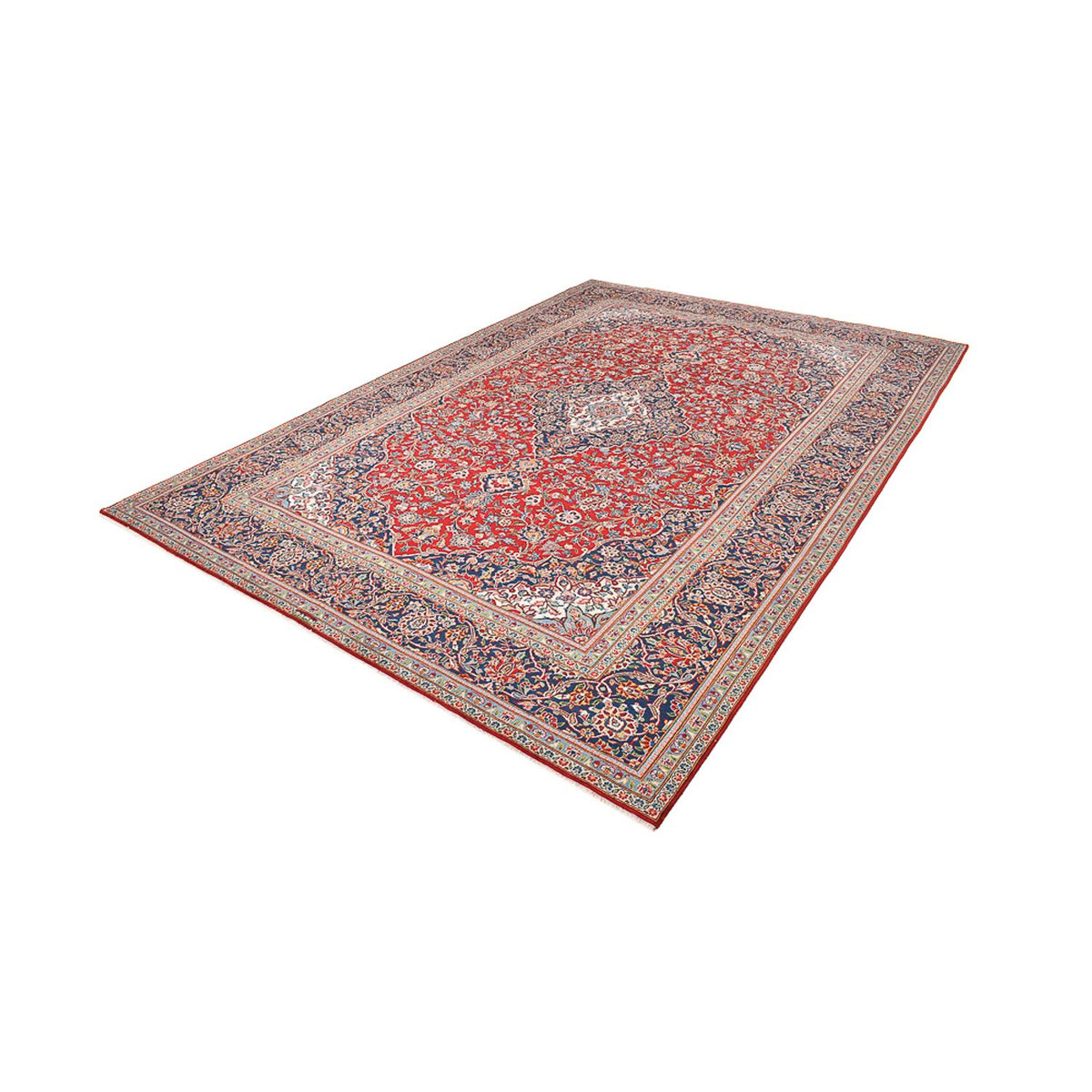 Perzisch tapijt - Keshan - 390 x 270 cm - rood