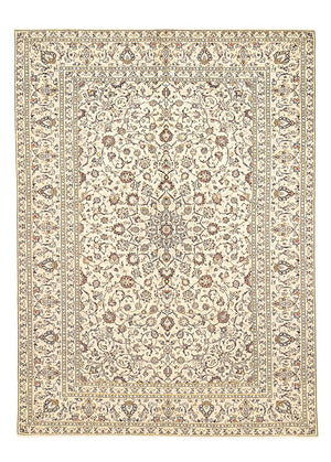 Perzisch tapijt - Keshan - 340 x 238 cm - licht beige