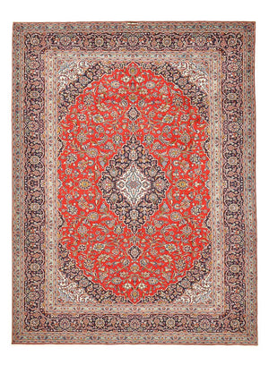 Perzisch tapijt - Keshan - 403 x 294 cm - rood