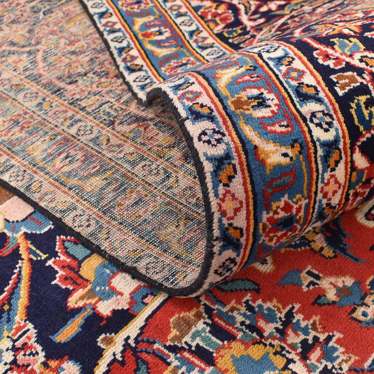 Perzisch tapijt - Keshan - 405 x 300 cm - donkerblauw