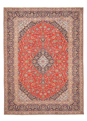 Perzisch tapijt - Keshan - 394 x 287 cm - rood