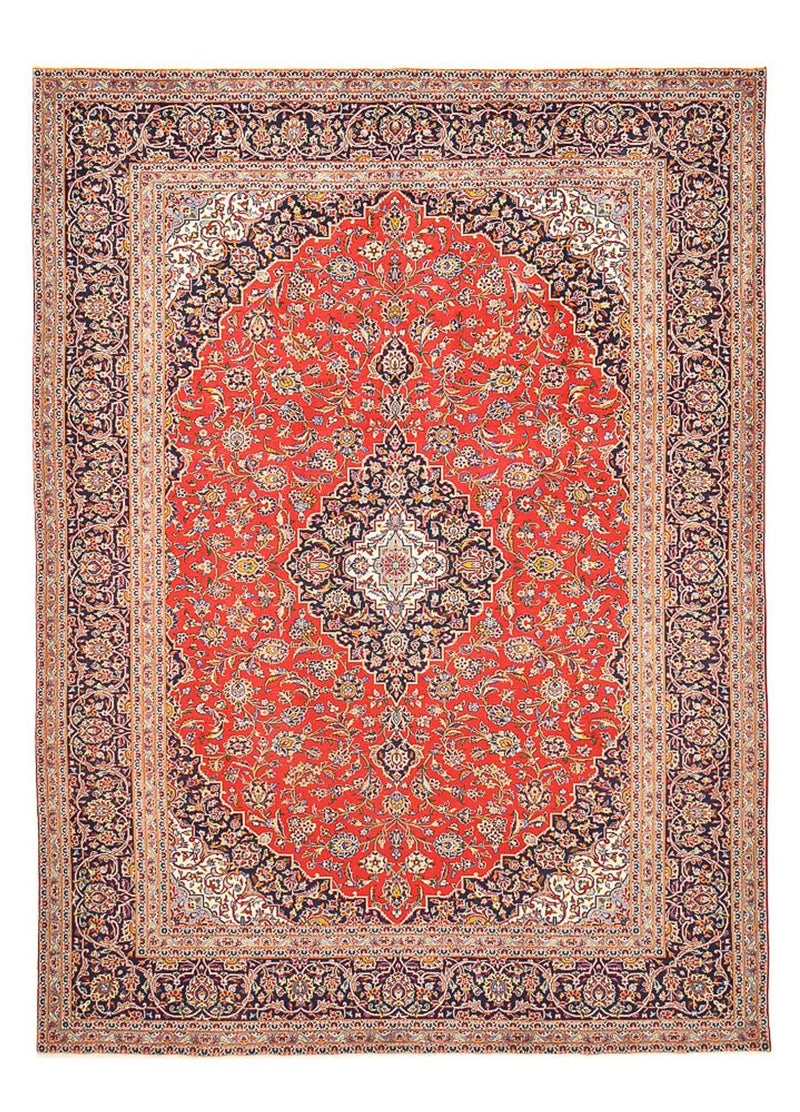 Perzisch tapijt - Keshan - 394 x 287 cm - rood
