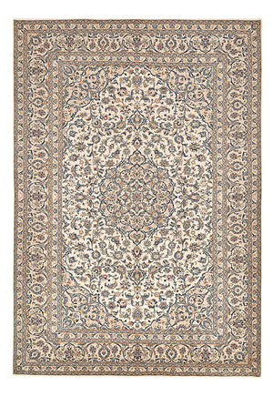 Perzisch tapijt - Keshan - 361 x 249 cm - donker beige