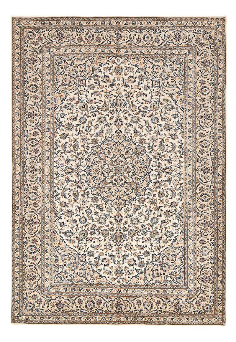 Perzisch tapijt - Keshan - 361 x 249 cm - donker beige
