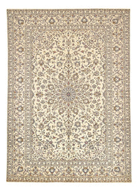 Perzisch tapijt - Keshan - 345 x 239 cm - licht beige