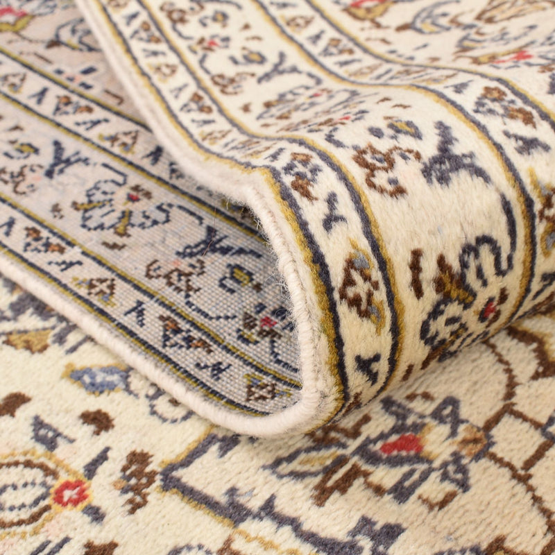 Perzisch tapijt - Keshan - 345 x 239 cm - licht beige