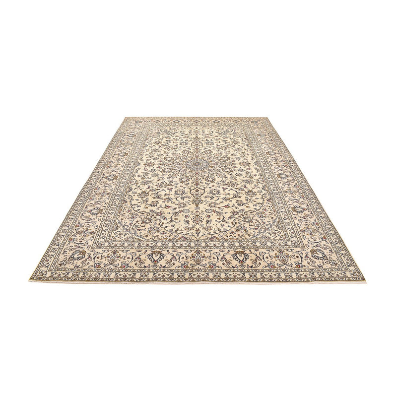 Perzisch tapijt - Keshan - 345 x 239 cm - licht beige