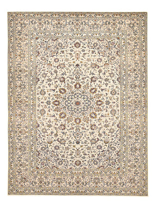 Perzisch tapijt - Keshan - 342 x 245 cm - licht beige