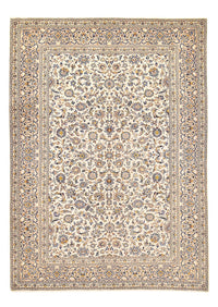 Perzisch tapijt - Keshan - 380 x 271 cm - licht beige