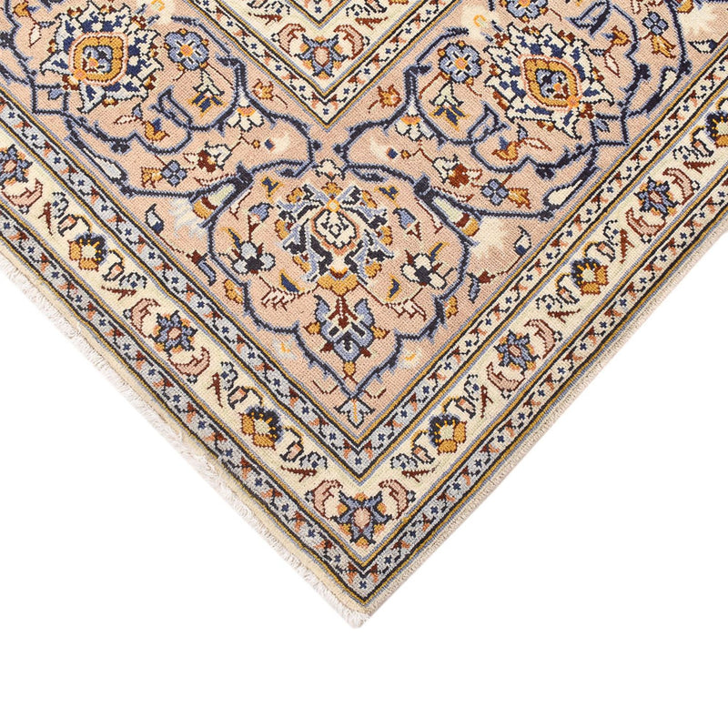 Perzisch tapijt - Keshan - 380 x 271 cm - licht beige