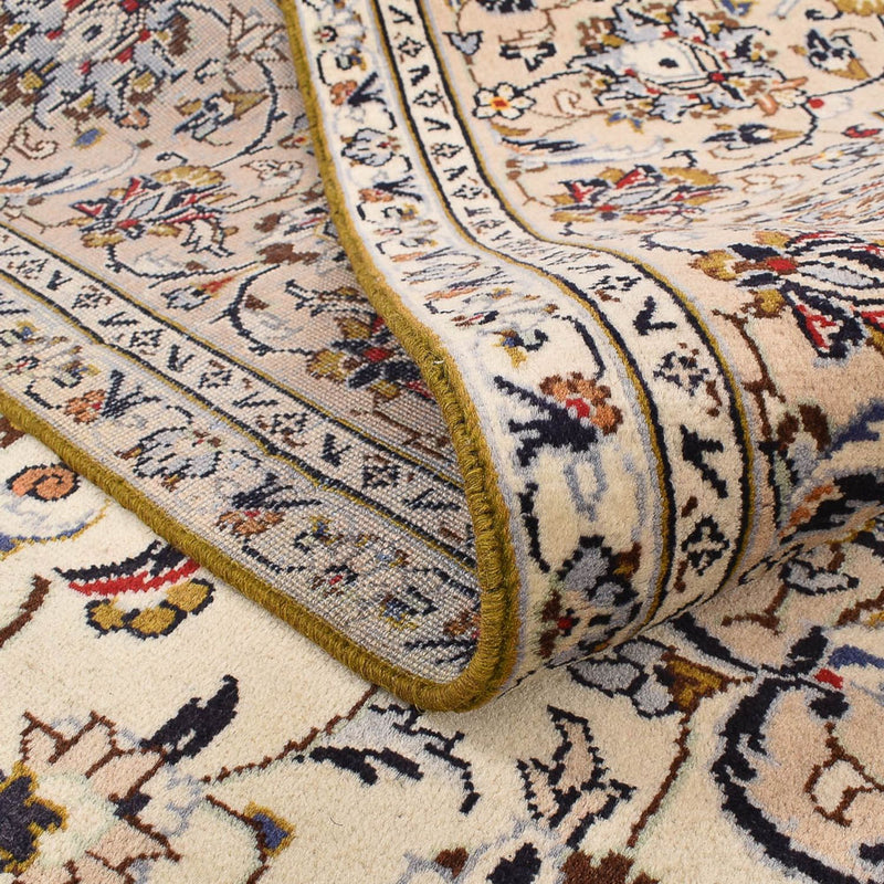 Perzisch tapijt - Keshan - 310 x 215 cm - licht beige