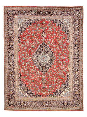 Perzisch tapijt - Keshan - 426 x 311 cm - rood