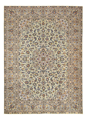 Perzisch tapijt - Keshan - 350 x 249 cm - donker beige