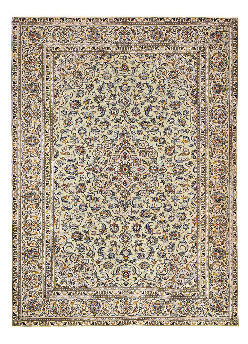 Perzisch tapijt - Keshan - 350 x 249 cm - donker beige