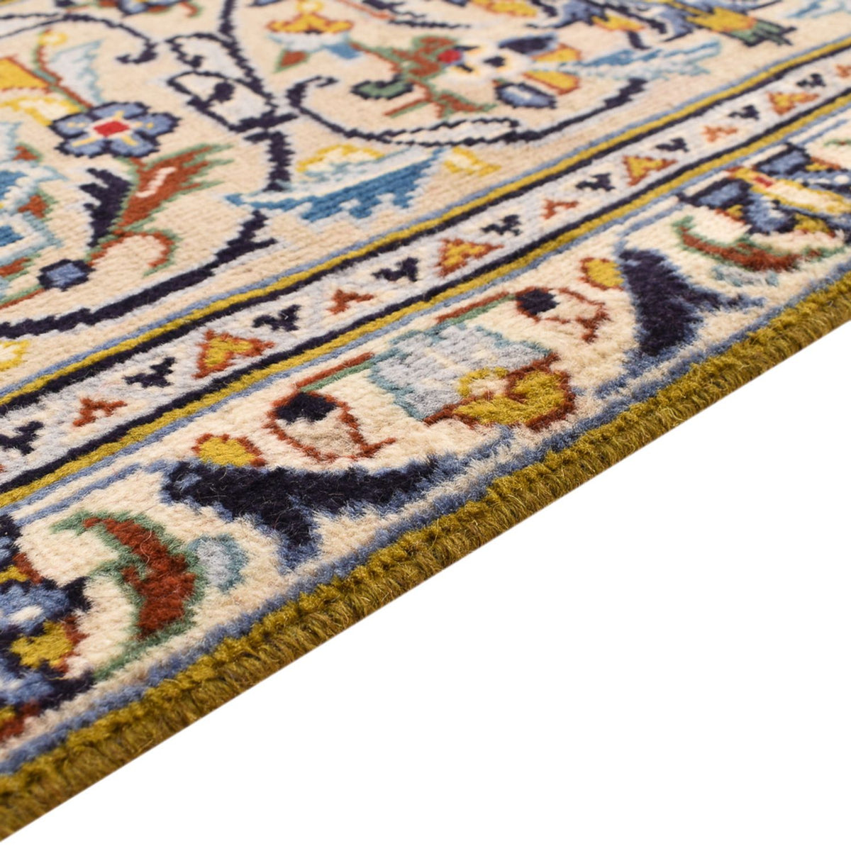 Perzisch tapijt - Keshan - 350 x 249 cm - donker beige