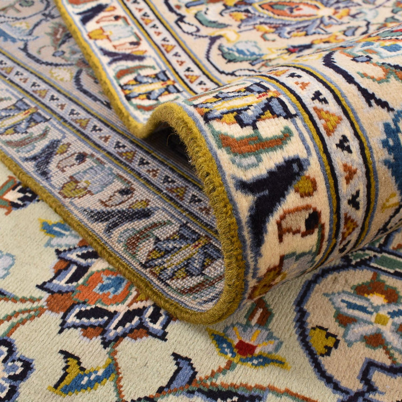 Perzisch tapijt - Keshan - 350 x 249 cm - donker beige