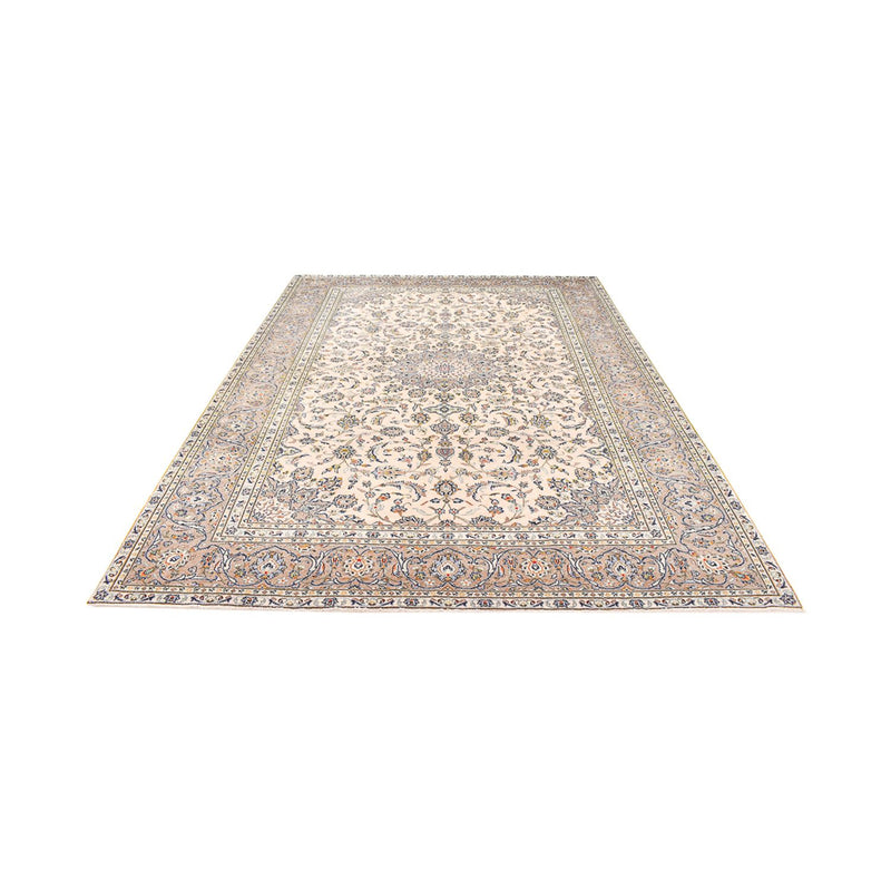 Perzisch tapijt - Keshan - 345 x 250 cm - licht beige