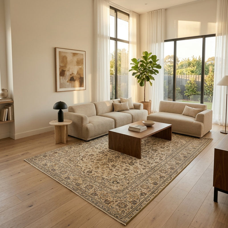 Kashan Tapijt 285x185cm - Perzisch tapijt