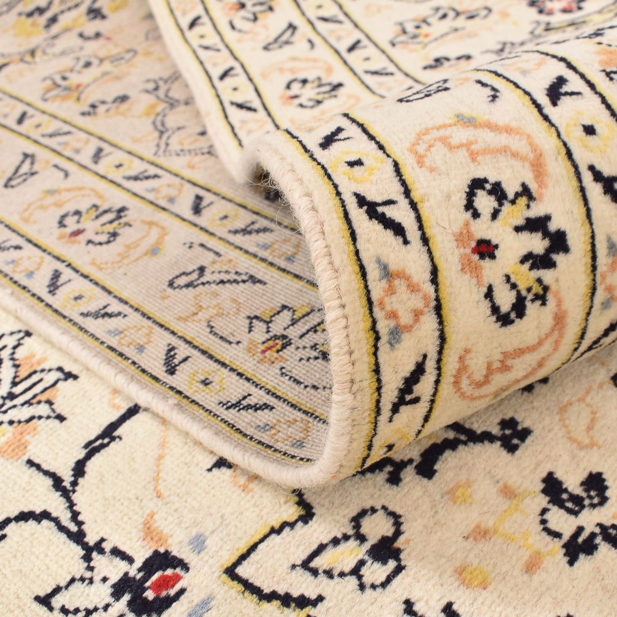 Perzisch tapijt - Keshan - 343 x 243 cm - beige