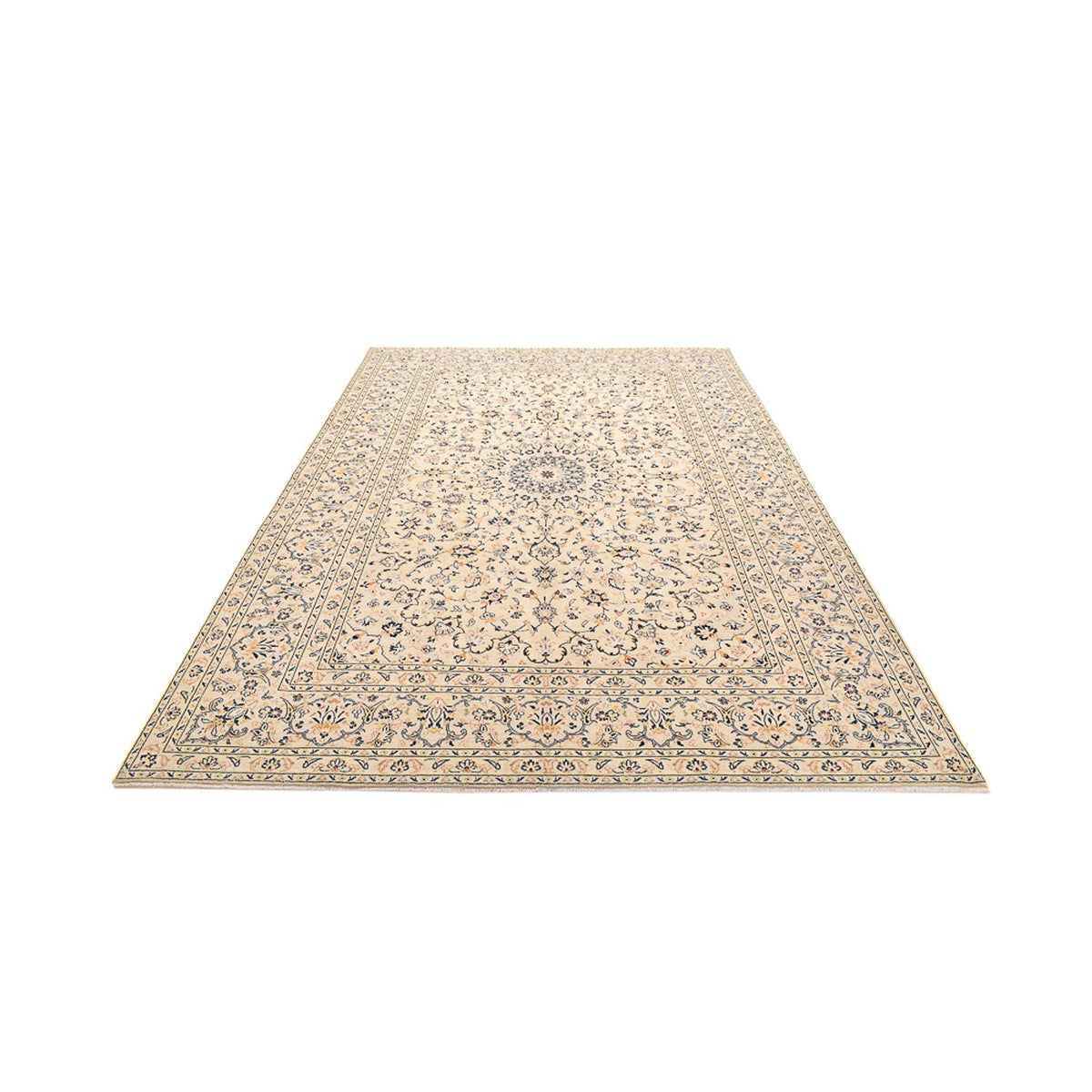 Perzisch tapijt - Keshan - 343 x 243 cm - beige