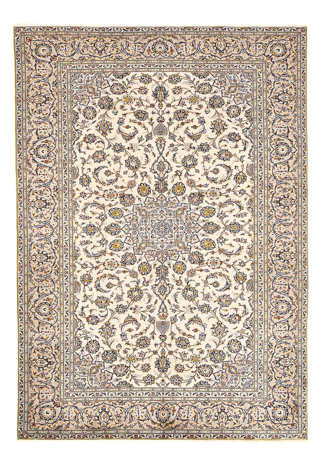 Perzisch tapijt - Keshan - 290 x 190 cm - licht beige