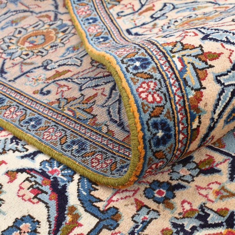 Perzisch tapijt - Keshan - 288 x 198 cm - licht beige