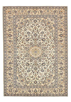 Perzisch tapijt - Keshan - 293 x 201 cm - licht beige