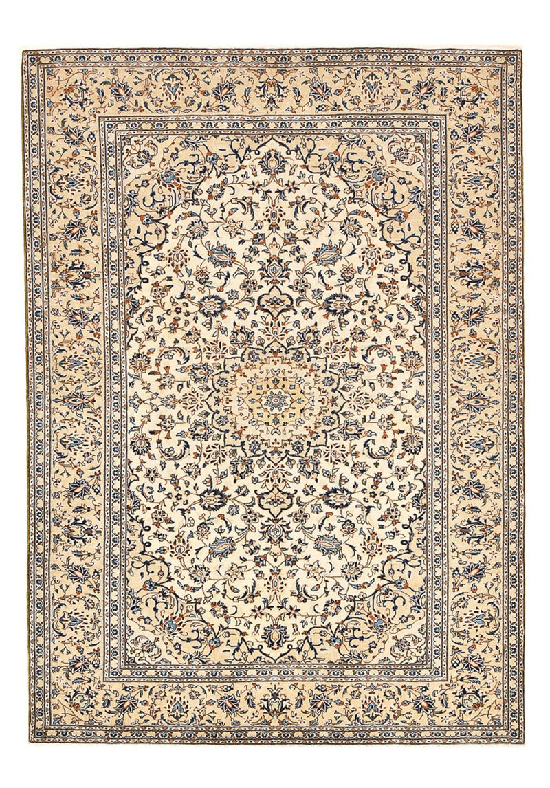 Perzisch tapijt - Keshan - 293 x 201 cm - licht beige