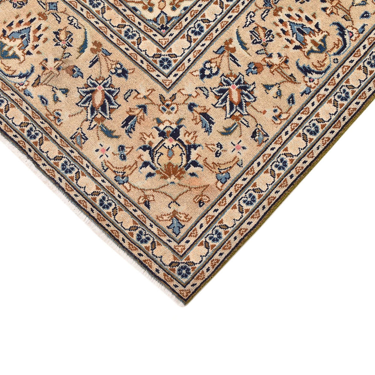Perzisch tapijt - Keshan - 293 x 201 cm - licht beige