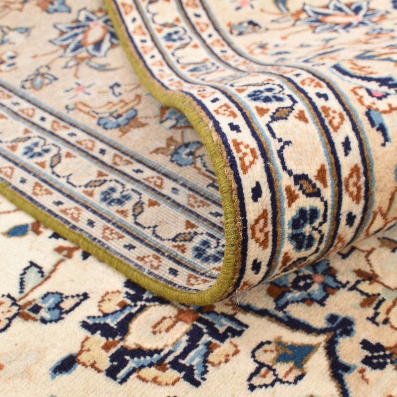 Perzisch tapijt - Keshan - 293 x 201 cm - licht beige