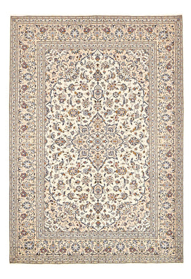 Perzisch tapijt - Keshan - 310 x 207 cm - licht beige