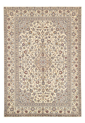 Perzisch tapijt - Keshan - 295 x 196 cm - licht beige
