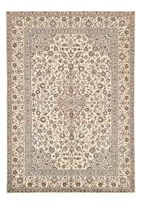 Perzisch tapijt - Keshan - 295 x 196 cm - licht beige