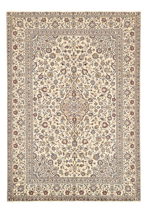 Perzisch tapijt - Keshan - 295 x 196 cm - licht beige