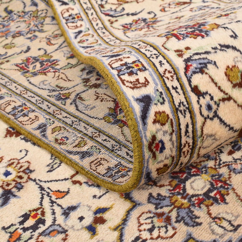 Perzisch tapijt - Keshan - 295 x 196 cm - licht beige