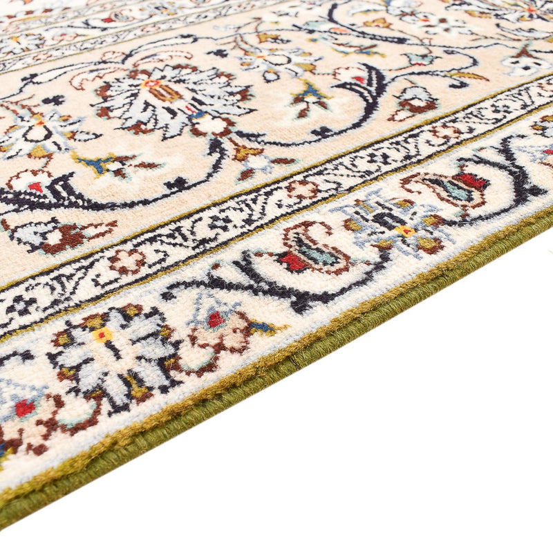 Perzisch tapijt - Keshan - 400 x 288 cm - licht beige