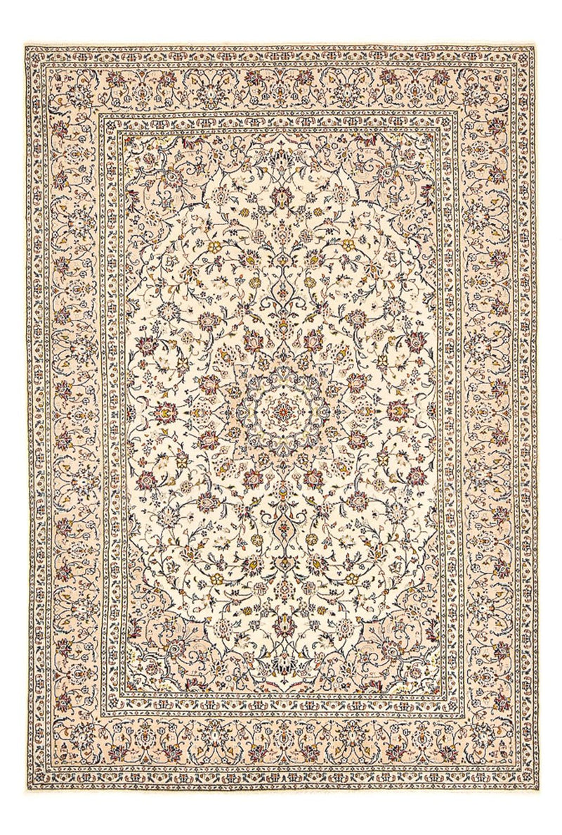 Perzisch tapijt - Keshan - 300 x 200 cm - licht beige