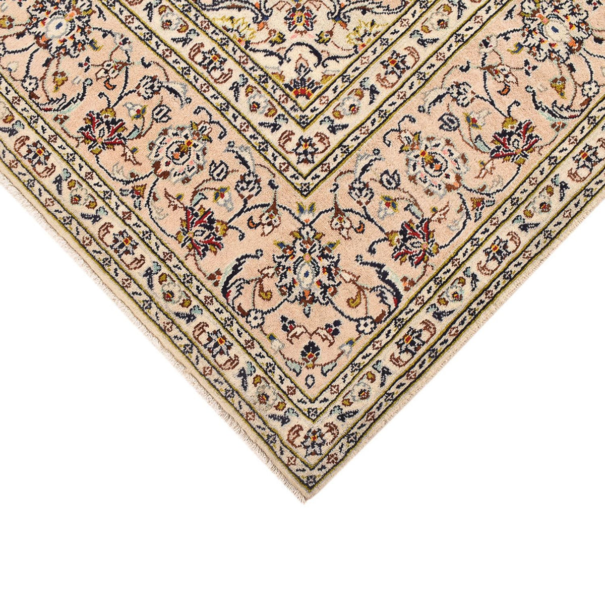 Perzisch tapijt - Keshan - 300 x 200 cm - licht beige
