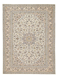 Perzisch tapijt - Keshan - 405 x 292 cm - licht beige