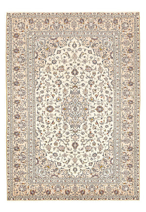 Perzisch tapijt - Keshan - 308 x 208 cm - licht beige